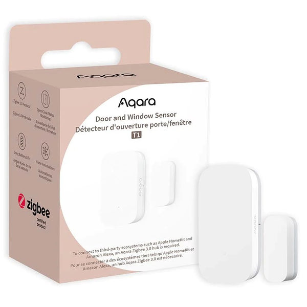 Sensor De Puerta Y Ventana T1 Zigbee Apple HomeKit Alexa Google