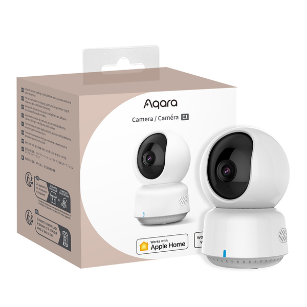 Cámara E1 Wifi 2K Visión 360° Apple Homekit Alexa Google Home